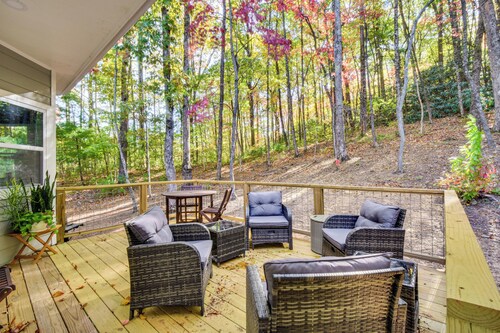 Golf Access & Furnished Deck: Cabin in Clayton