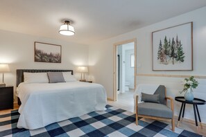 House (4 Bedrooms) | Interior - Snowmobile Trail On-site: Cozy Post Lake Retreat (Elcho)