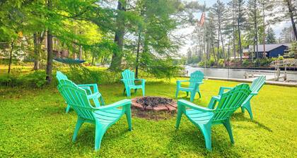Snowmobile Trail On-site: Cozy Post Lake Retreat