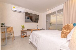 1 غرفة نوم ومكواة/لوح كي وواي فاي وملاءات أسرّة