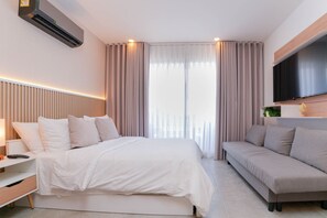 1 Schlafzimmer, Bügeleisen/Bügelbrett, kostenloses WLAN, Bettwäsche