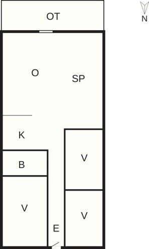 独立别墅 | 楼层平面图