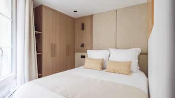 1 habitación y ropa de cama
