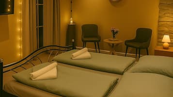 4 bedrooms, WiFi, bed sheets