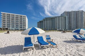 Accommodatie ligt op het strand