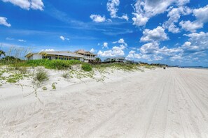 On the beach
