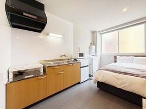 Studio trung tâm thành phố | Bếp nhỏ riêng