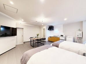 Studio trung tâm thành phố | Bàn ủi/dụng cụ ủi quần áo, truy cập Internet không dây miễn phí 