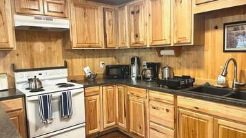 Microwave, oven, stovetop