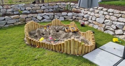 Allergy-friendly new-build family home in Markelfingen Garden & whirlpool