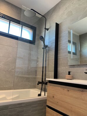 Sèche-cheveux, serviettes fournies, papier toilette