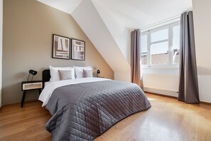 2 bedrooms, iron/ironing board, free WiFi, bed sheets - Blueground | Prague 3, furnished, Žižkov tower (PRG-45) (Prague)