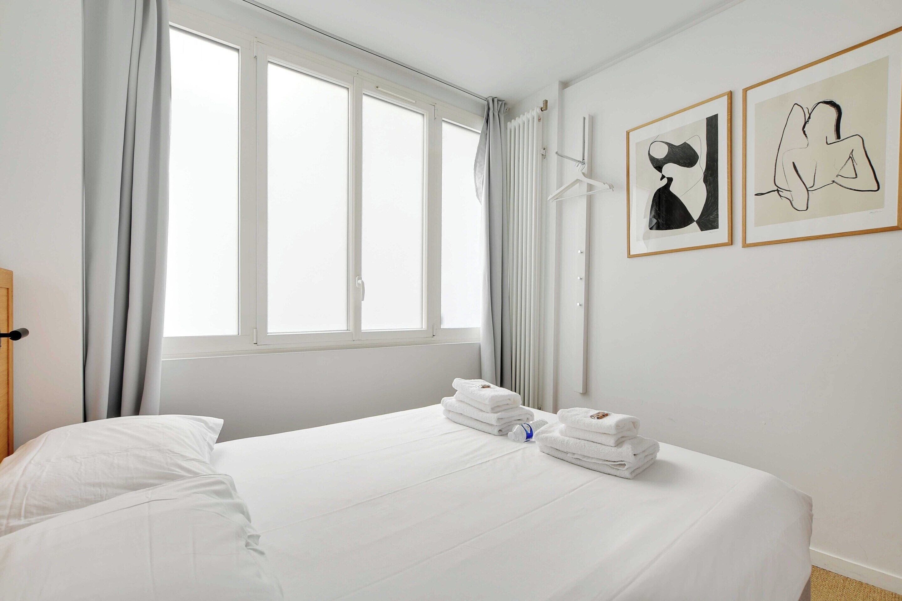 Apartamento | 2 quartos, espaço de trabalho para notebook