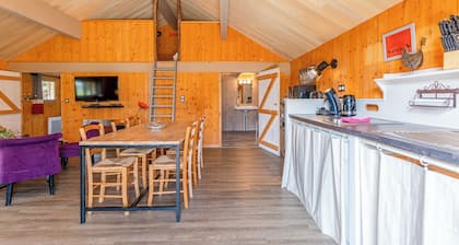 CHALET IN THE VINEYARDS, 5 minutes from Jonzac Antilles