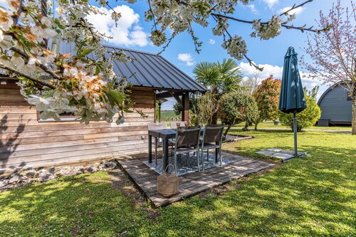 CHALET IN THE VINEYARDS, 5 minutes from Jonzac Antilles