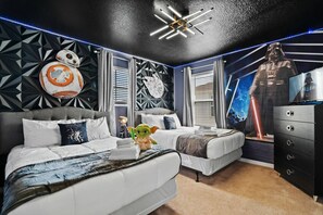 5 bedrooms, iron/ironing board, travel crib, WiFi