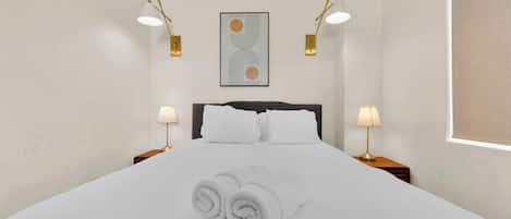 1 habitación, wifi y ropa de cama
