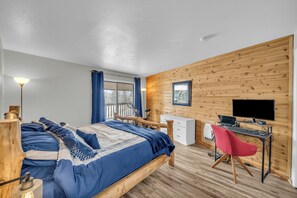 1 多间卧室、办公桌、免费 WiFi、床单