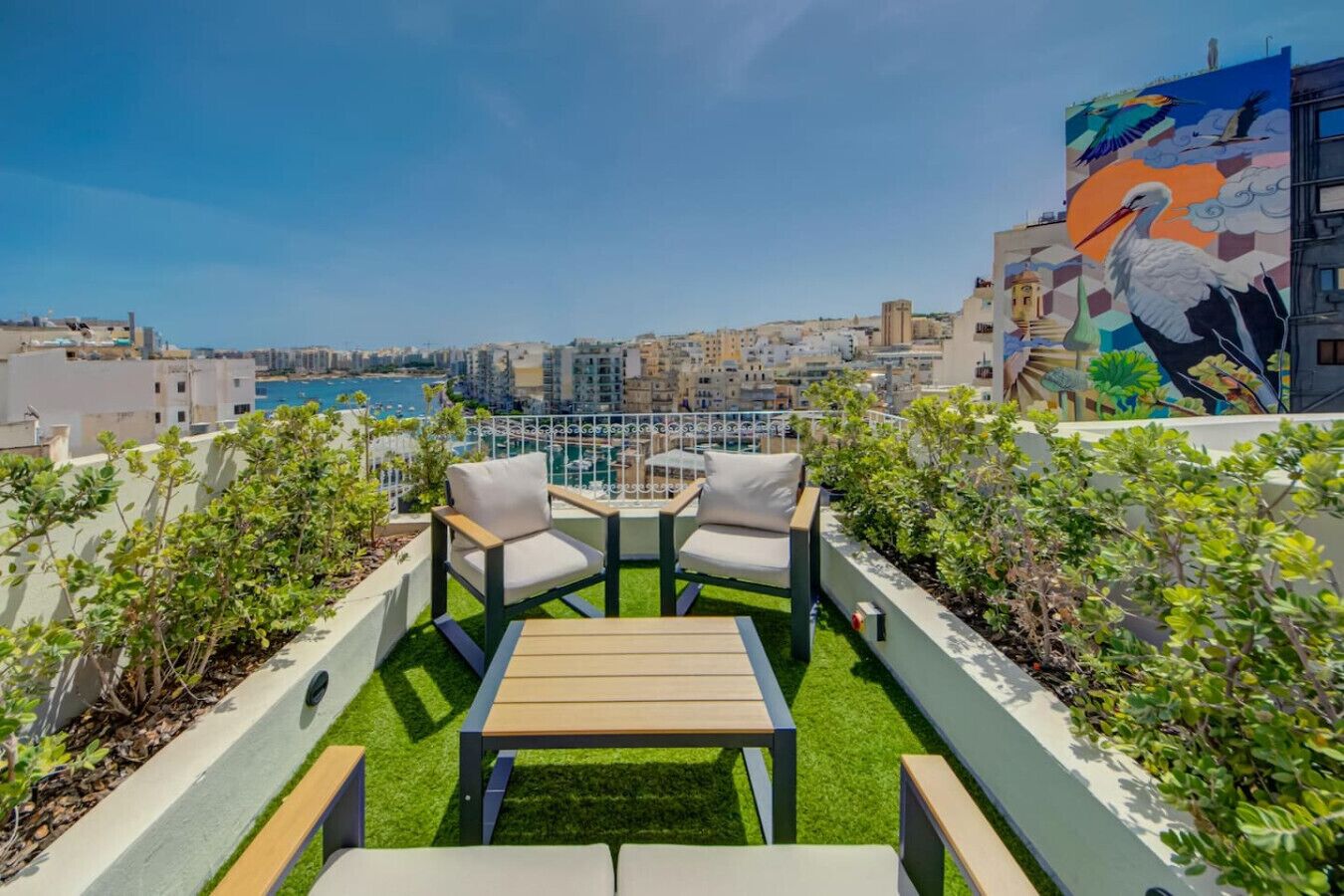 Overnattingsstedets uteområder