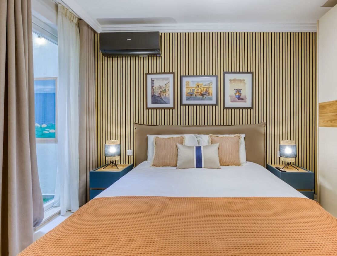 Desk, iron/ironing board, travel crib, free WiFi