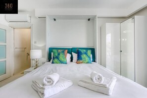 Desk, iron/ironing board, travel crib, WiFi