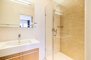 Shower, hair dryer