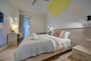 1 Schlafzimmer, Schreibtisch, Bügeleisen/Bügelbrett, WLAN