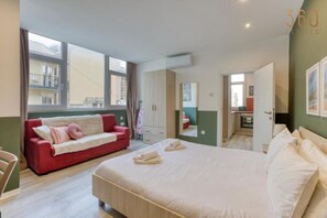 1 Schlafzimmer, Schreibtisch, Bügeleisen/Bügelbrett, WLAN