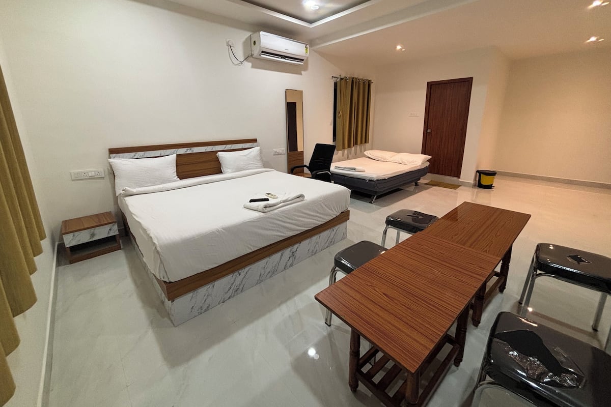 Deluxe-Doppelzimmer, Stadtblick | Wohnbereich