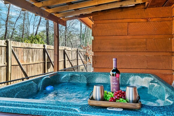 Bubbelpool utomhus