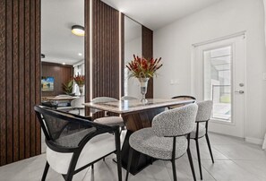 Dining - EV_1216 - 5 Bed 4 Bath Townhome with Screened-In Private Pool, Access to Resort (Clermont)