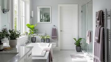 Towels, toilet paper