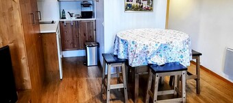 Lovely 5p studio with balcony and mountain view - Le Sauze