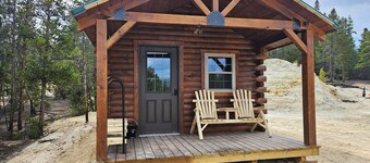 Rustic Off-Grid Mountain Cabin