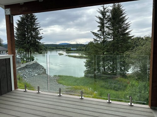 Water and mountain view’s in charming Juneau