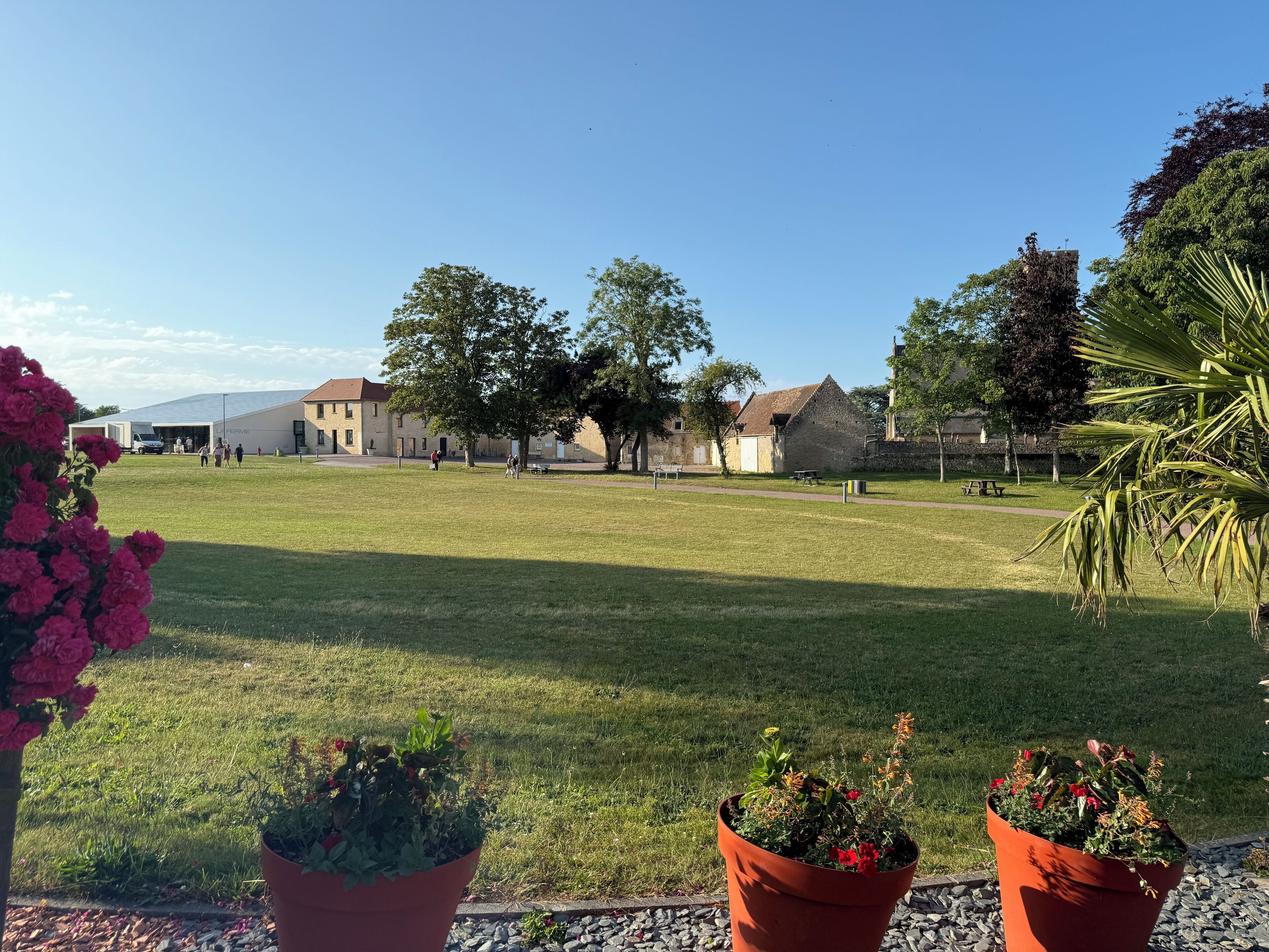 Enceinte de l’hébergement
