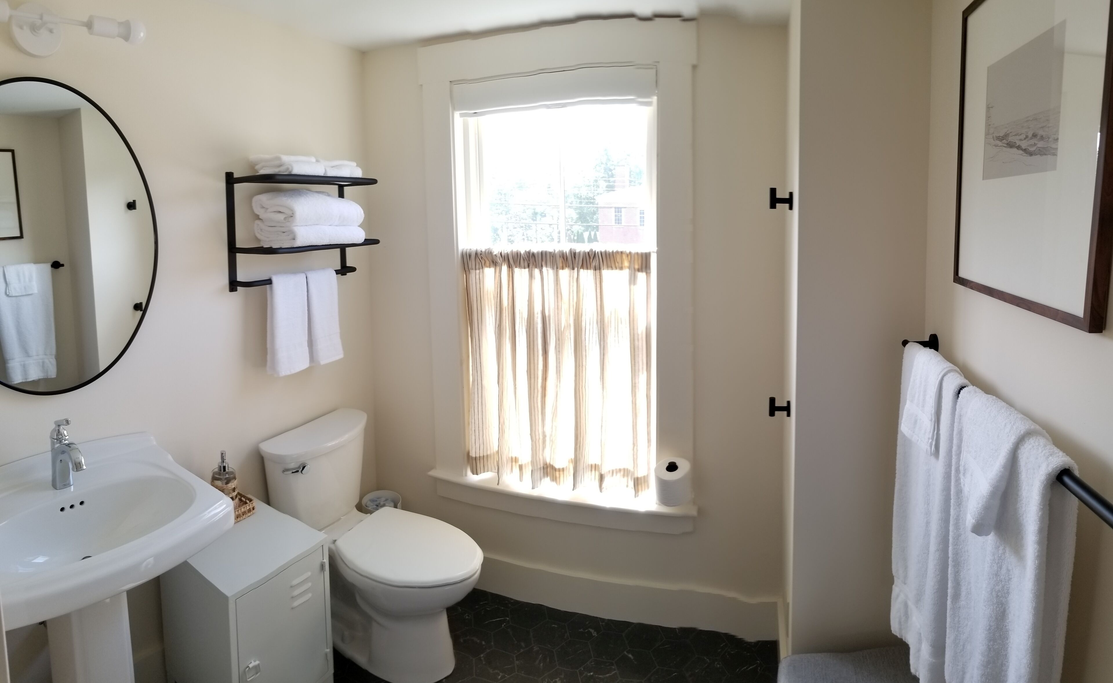 스위트, 퀸사이즈침대 1개 | 욕실 | 샤워 시설, 헤어드라이어, 타월, 비누