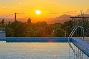 Una piscina climatizada