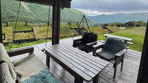 Cabin, 5 Bedrooms, Accessible, Smoking | Living area - Cozy and Family-friendly Mountain Cabin (Voss)