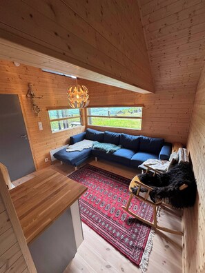 Cabin, 5 Bedrooms, Accessible, Smoking | Living area