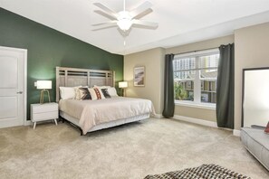 6 bedrooms, iron/ironing board, travel cot, WiFi