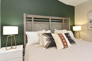 6 bedrooms, iron/ironing board, travel crib, WiFi