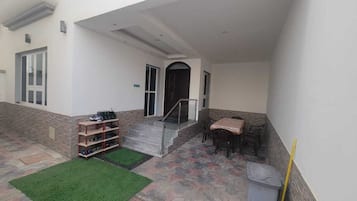 Fassade der Unterkunft