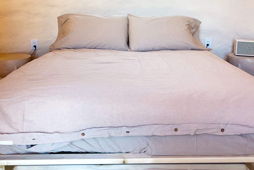 2 soverom og sengetøy