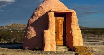 TWO Private Lux Organic Earth Domes - 5 Starry Secluded Acres in Terlingua