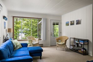 TV connectée, cheminée