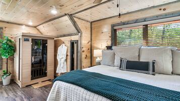 3 habitaciones, tabla de planchar con plancha y cuna de viaje