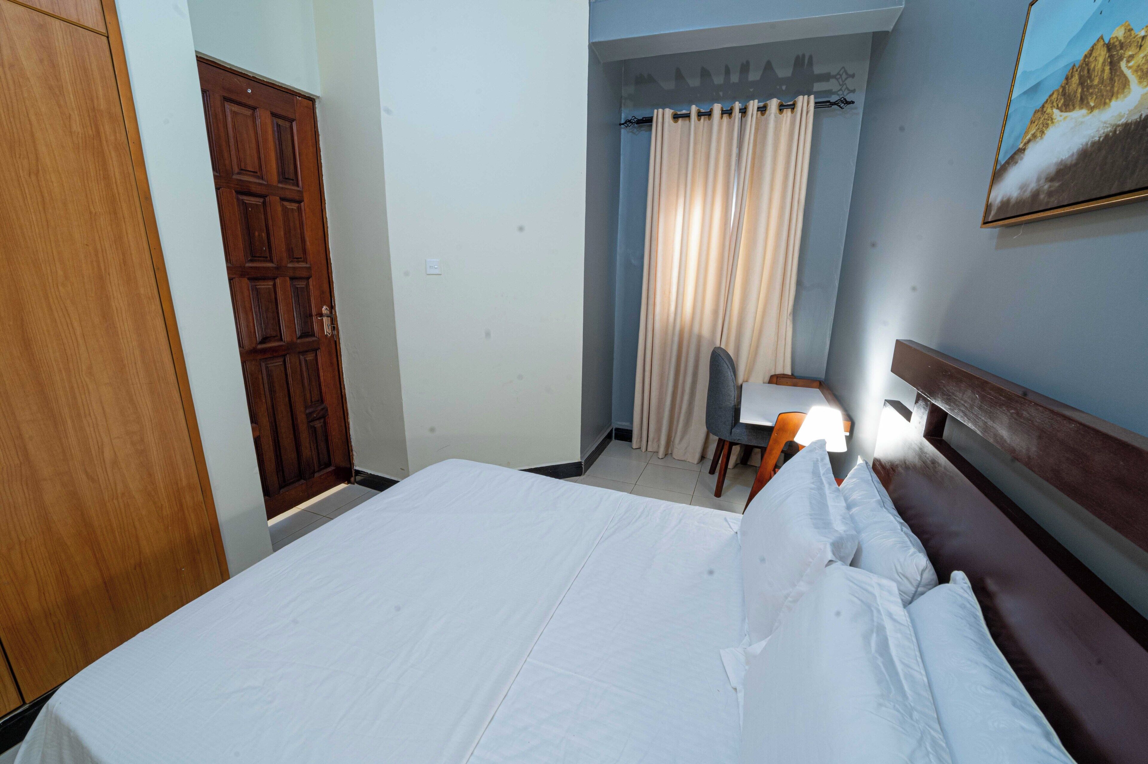 1 soverom, strykejern/-brett, wi-fi (inkludert) og sengetøy