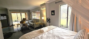 Contemporary and private self-catering apartment