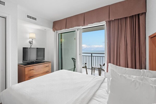 1 غرفة نوم ومكواة/لوح كي وواي فاي وملاءات أسرّة